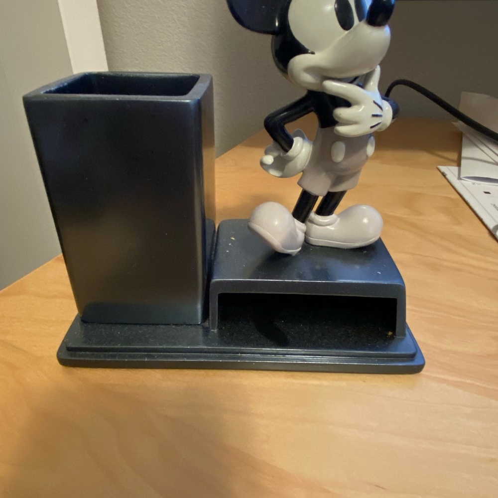 Mickey Mouse Black and White Pen Holder